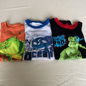 Collection of 3 Pajama Tops, Size Youth L